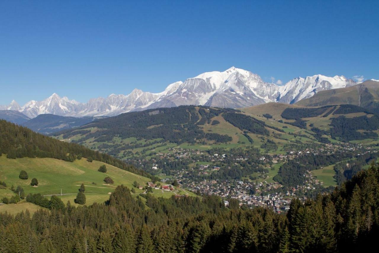 Au Coin Du Feu Hotell Megève Eksteriør bilde